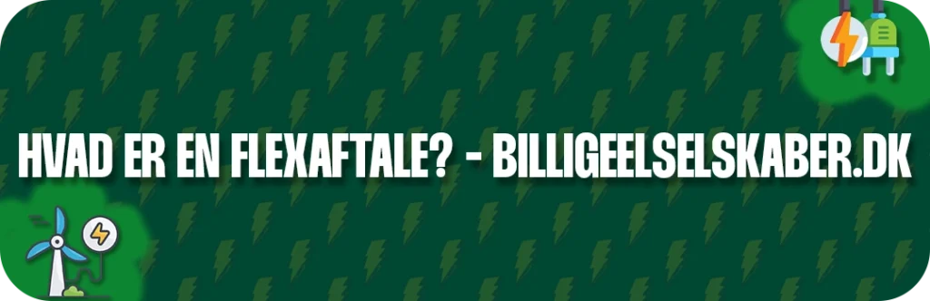 Hvad er en flexaftale på el?
