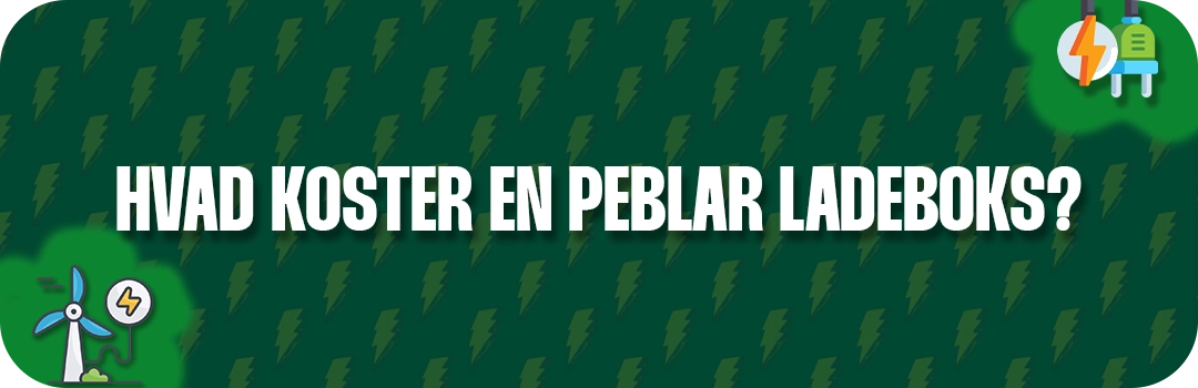 Hvad koster en Peblar ladeboks