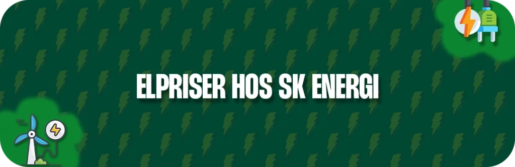 Nuværende elpris produkter hos SK Energi