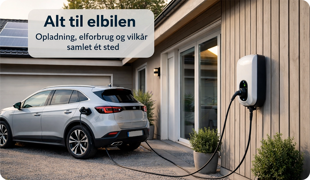 Overblik over opladning af elbil