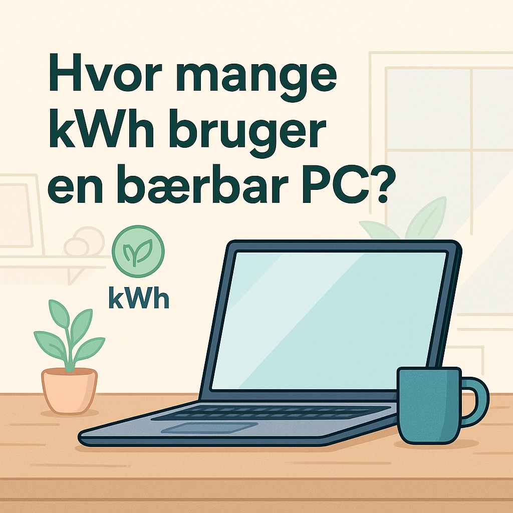Strømforbrug - Hvor meget strøm bruger en Bærbar PC?