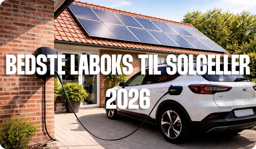 Bedste ladeboks til solceller 2026