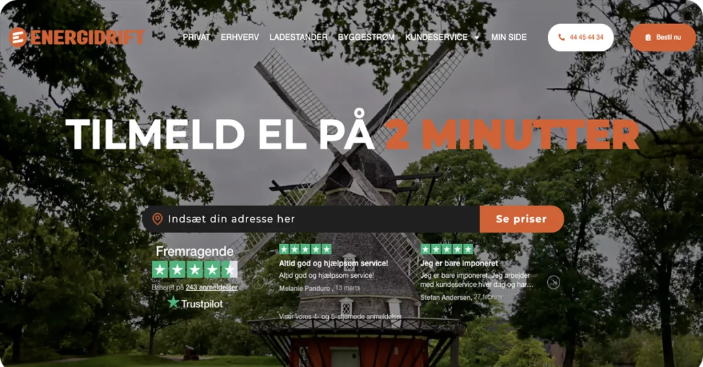 Energidrift billig el